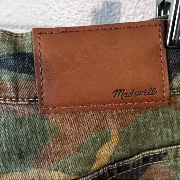 Madewell Camo high rise slim boy jean size 26 - Picture 5 of 6